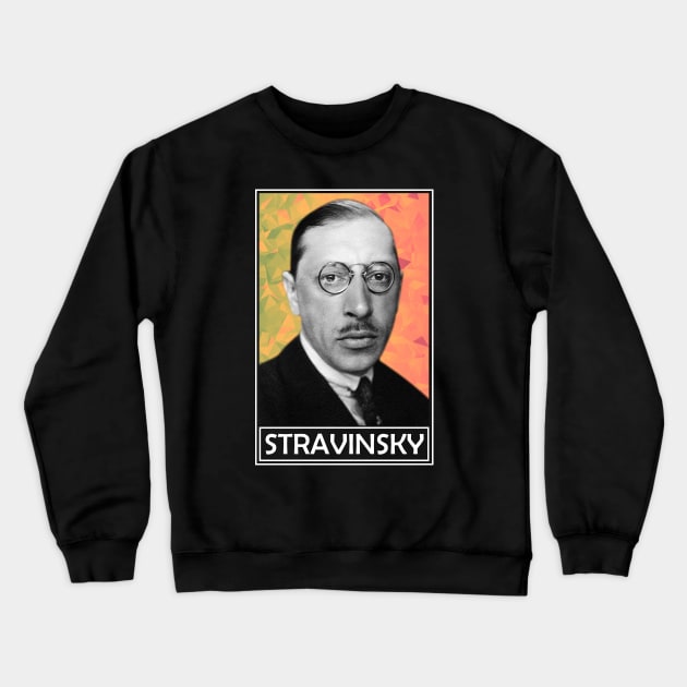 Igor Stravinsky Crewneck Sweatshirt by TheMusicophile